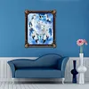 Diamond Embroidery Art Crafts Animal Series Wolf 11.7x13.6in for Home Wall Decor