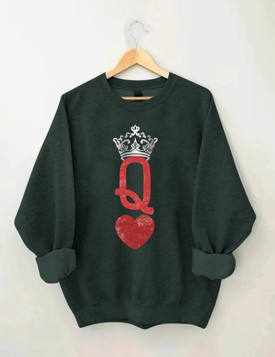 Queen Of Hearts Sweatshirt