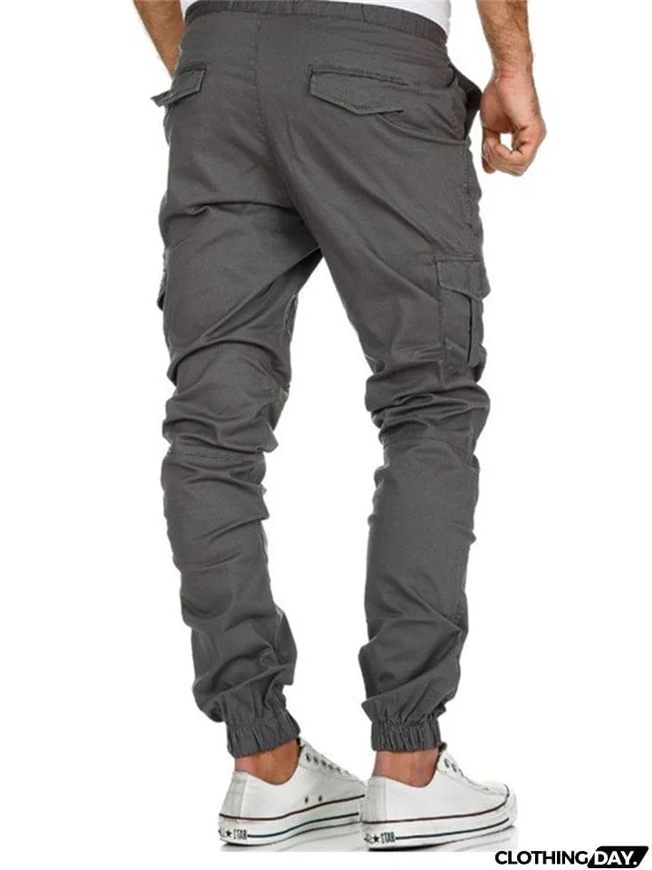 Men's Casual Cool Multi-Pocket Cargo Pants