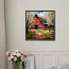 Country House-Full Round Diamond Painting 30*30CM