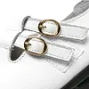 Gioiacombo&trade; Scarpe casual in pelle con velcro comfort da donna