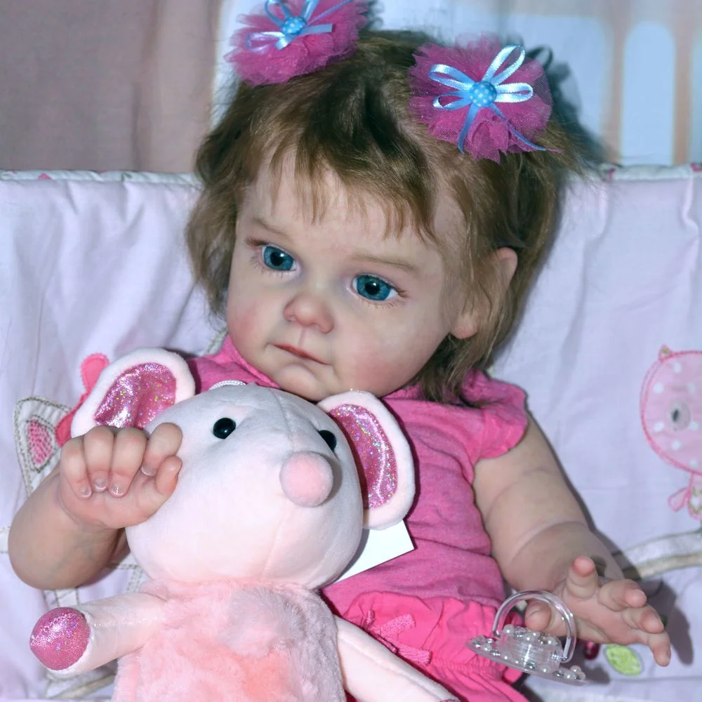 17'' Sweet Authentic Reborn Doll Girl Named Oaklynn