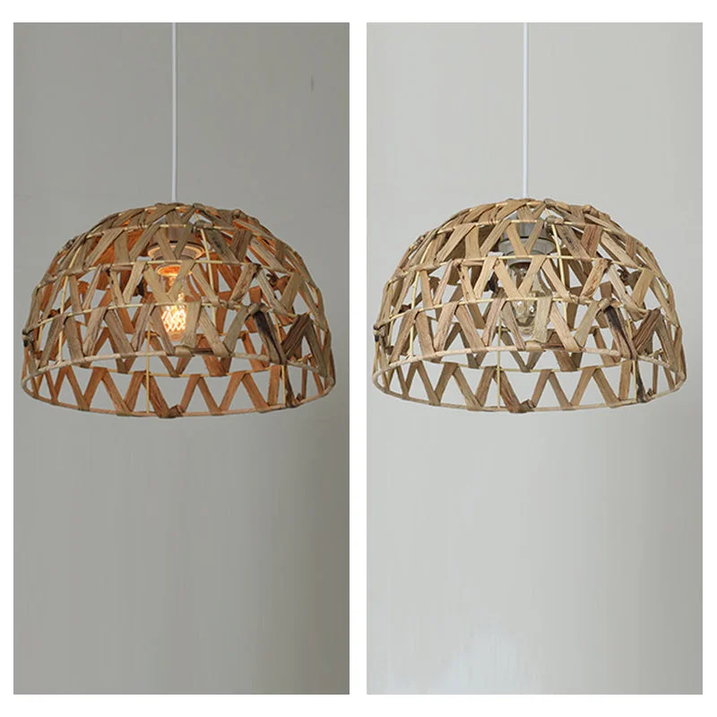 Creative Straw Coffee House Pendant Light Lampshade