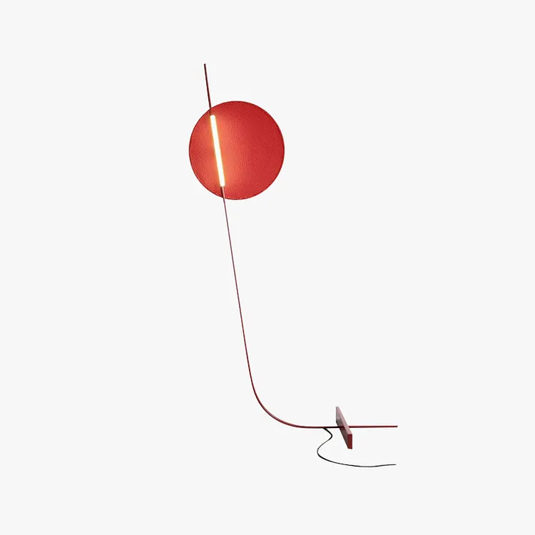 Elif Floor Lamp Blood Moon Postmodern Metal Bedroom