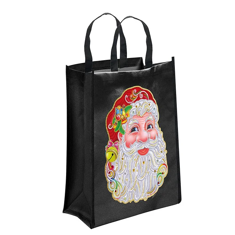 DIY Christmas Iron-on Transfer Diamond Painting Kit Eco Shopping Bag (TH03)