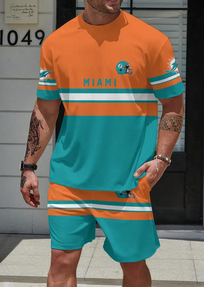 Miami Dolphins Limited Edition Top And Shorts Two-Piece Suits
