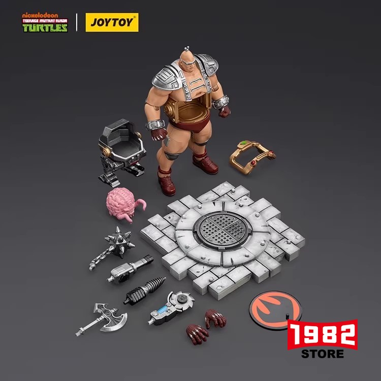 JOYTOY TMNT 1/18 Villains Set - Kraang Subprime, Knight Irma, Slash, Tokka | Ninja Turtles Action Figure Collectibles JT00881 JT01000 JT01017