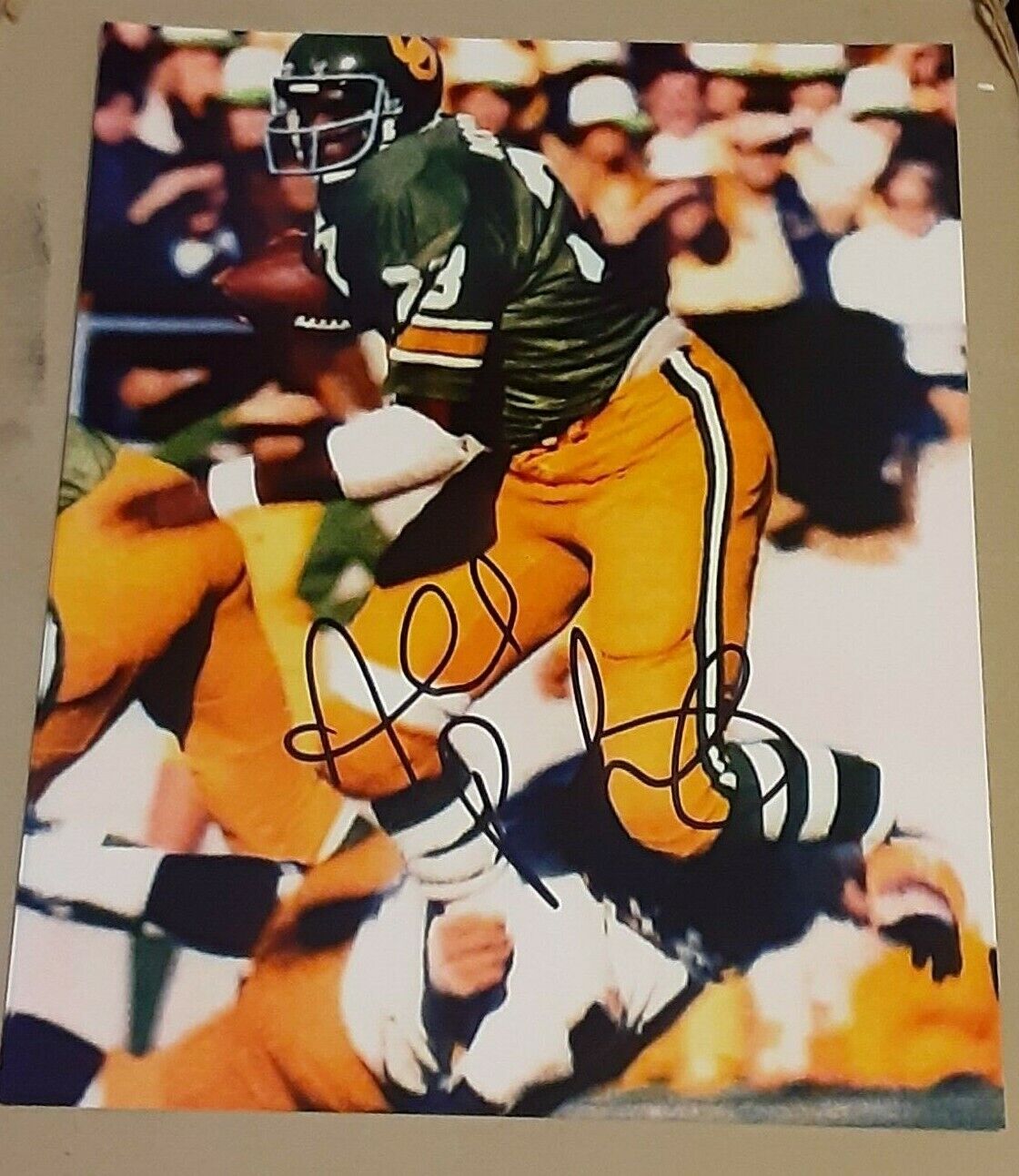 Ahmad Rashad Oregon Ducks SIGNED AUTOGRAPHED 8x10 Photo Poster painting COA Minnesota Vikings