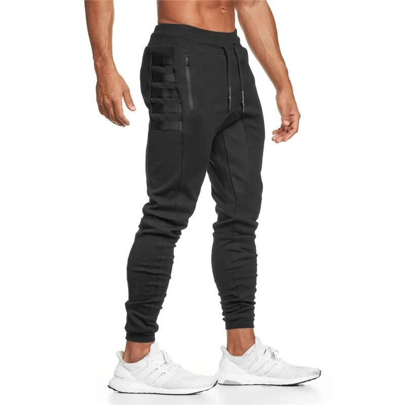 New Sports pants Men Running Pants zipper Athletic Football Soccer pant Training sport Pants Elasticity jogging Gym Trousers