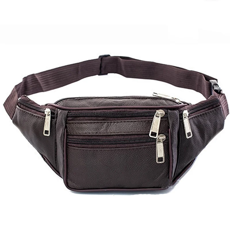 Fashion Men  Waist Packs Men Organizer Travel Waist Pack Necessity Waist belt Mobile Phone Bag