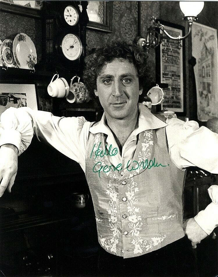 GENE WILDER Signed Photo Poster paintinggraph - Film Star Actor - preprint