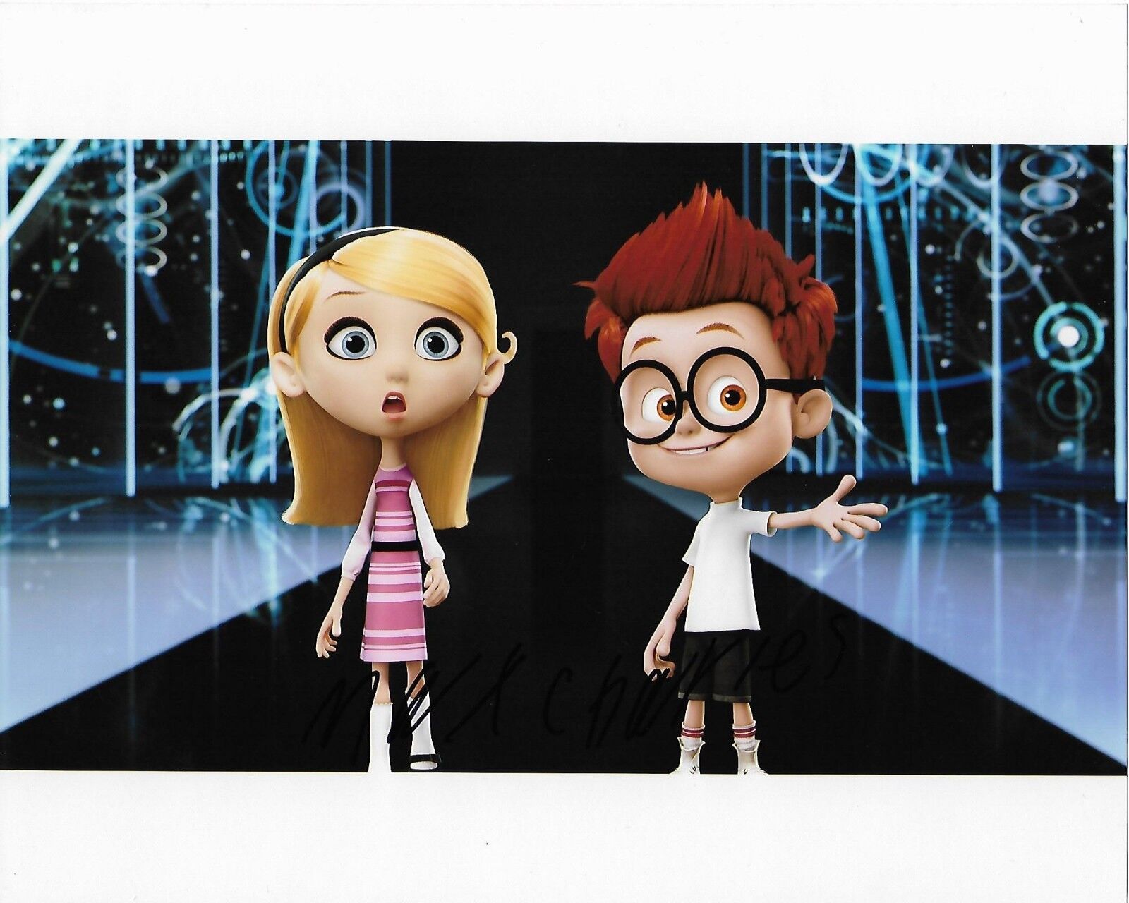 MAX CHARLES MR PEABODY & SHERMAN AUTOGRAPHED Photo Poster painting SIGNED 8X10 #4