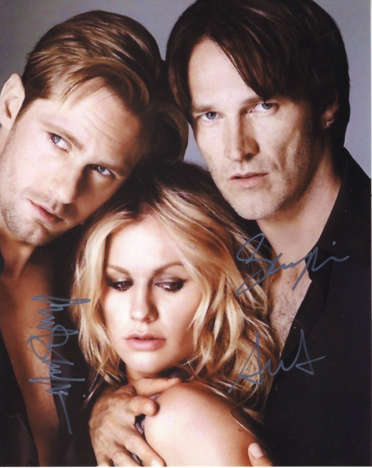 TRUE BLOOD CAST AUTOGRAPH SIGNED PP Photo Poster painting POSTER