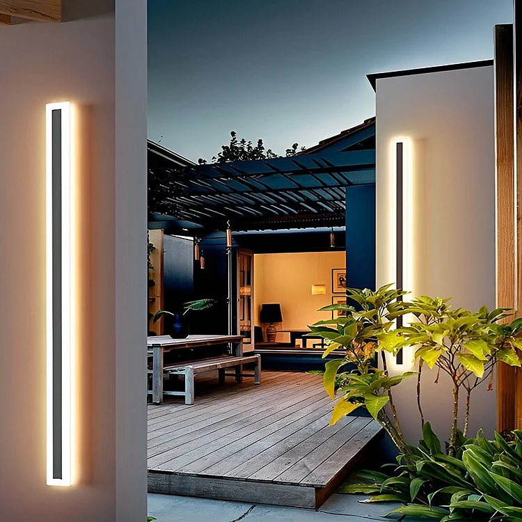 Modern Outdoor Wall Lights Fixture Wall Lamp Waterproof Wall Sconce Lighting - Appledas