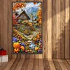 Diamond Painting - Full Round Drill - Autumn Cottage(Canvas|40*70cm)