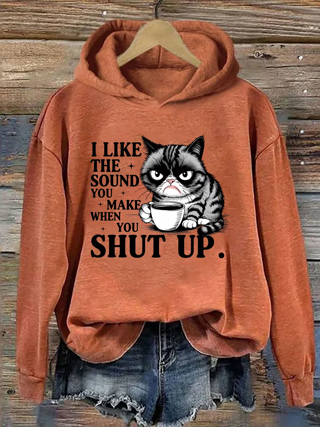 I Like The Sound You Make When You Shut Up Hoodie
