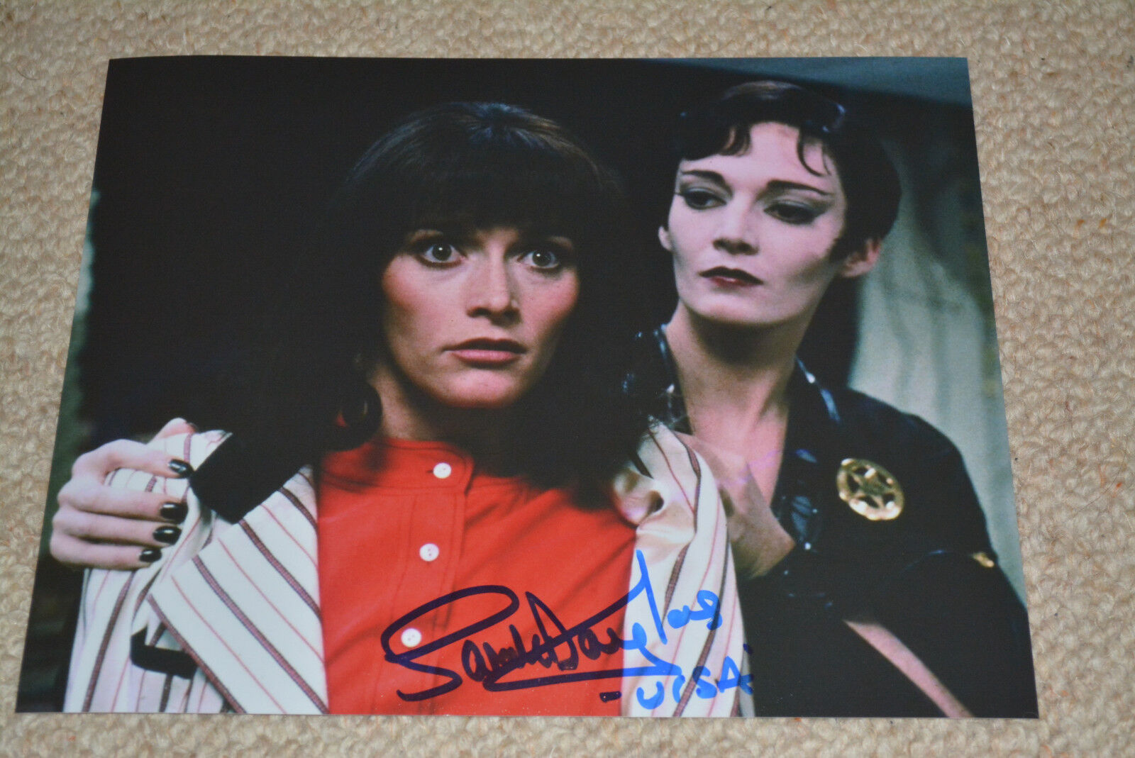 SARAH DOUGLAS signed autograph 8x10 20x25cm In Person SUPERMAN