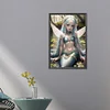 (40*60cm)Elf Mermaid Girl - Round AB Drill Diamond Painting