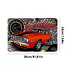 Muscle z28 redline - Panneaux en &eacute;tain m&eacute;tallique(20*30cm/30*40cm)