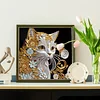 Diamond Painting-DIY Crystal Rhinestone Tabby Cat