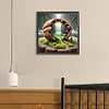 For&ecirc;t de noyer-drill rond peinture diamant-40*40cm