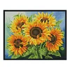 Sunflower - 11CT Stamped Cross Stitch - 46*36cm