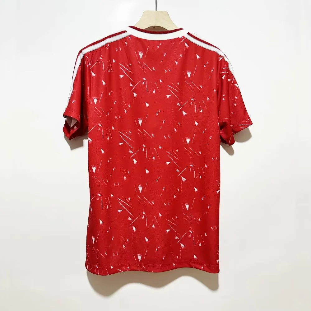 Retro 89/91 Liverpool Home with patch Football Shirt Thai Quality