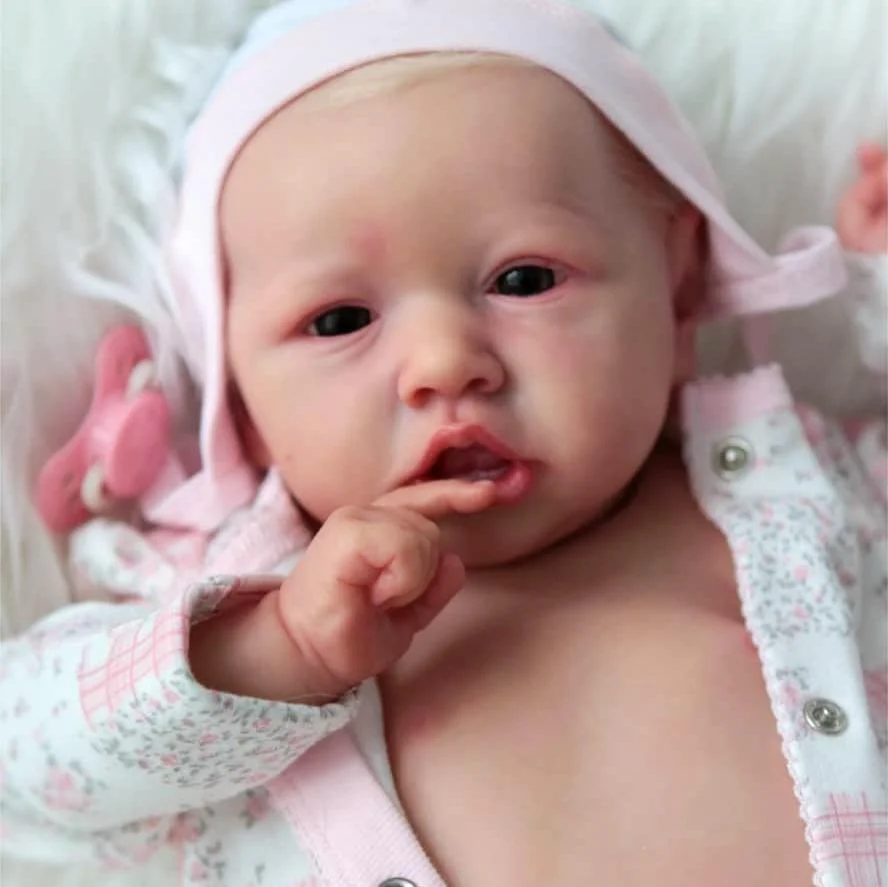Preemie Life Like Reborn Pacifier Doll, 12'' Lyla Realistic Mini Toddler Baby Girl by Creativegiftss® 2023 -Creativegiftss® - [product_tag] Creativegiftss®
