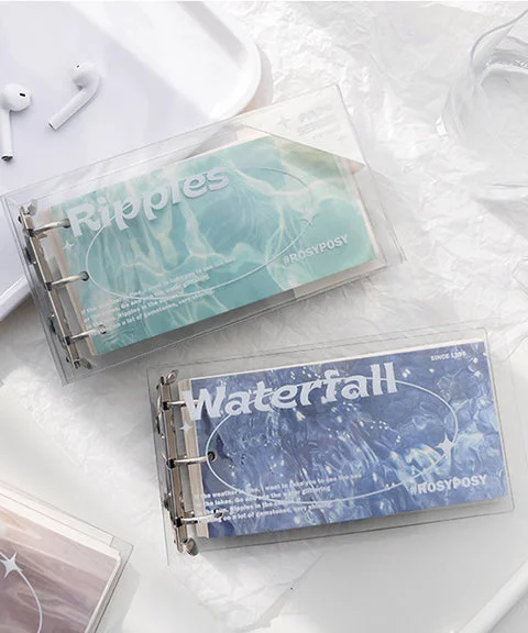 Natural Texture Portable Loose-leaf Notebook-Himinee.com