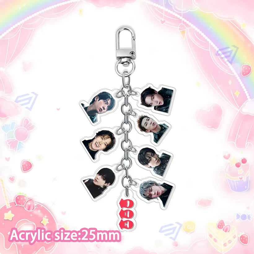 BTS Keychain New Album Merch Pendant | Acrylic Kpop Charm