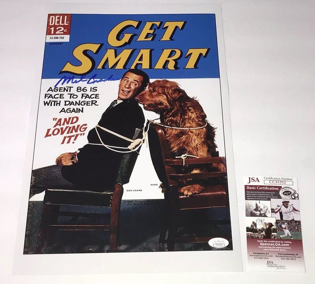 Mel Brooks GET SMART Signed 11x17 Photo Poster painting JSA COA In Person Autograph