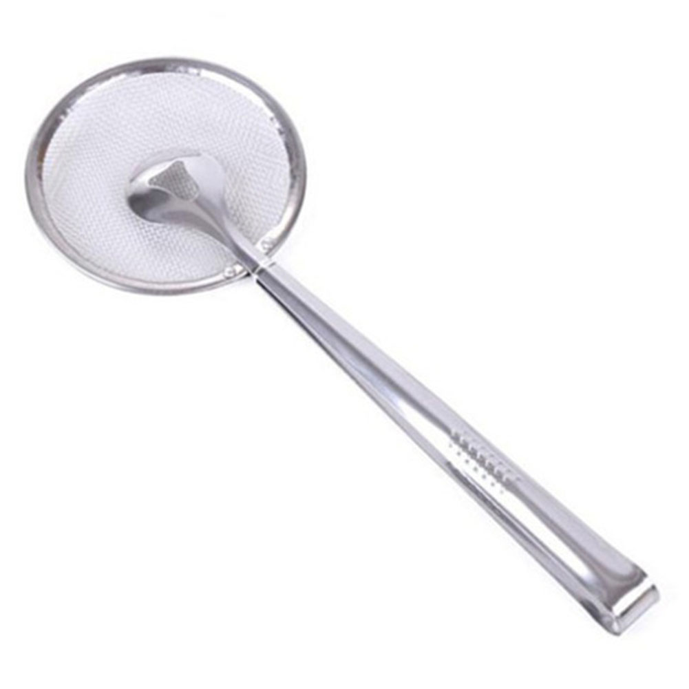 

Stainless Steel Oil Food Strainer Filter Spoon Snack Clip Kitchen Accessory, 501 Original