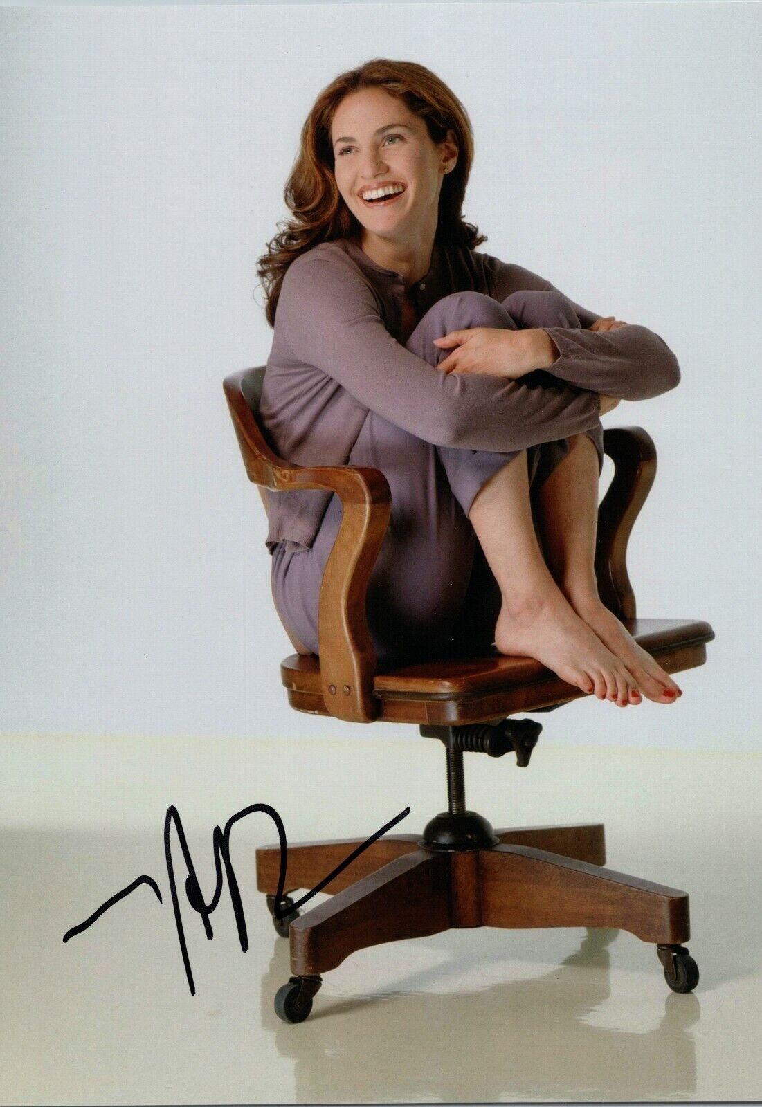 ~~ AMY BRENNEMAN Authentic Hand-Signed NYPD Blue