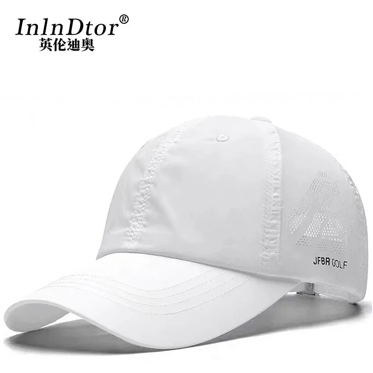 InlnDtor Fitness Workout Quick-drying ultra-thin baseball cap Mens summer running sweat-wicking non-fading sunscreen cap