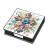 Cross Leather Diamond Art Note Box with 160 Sheets of Paper for Beginners