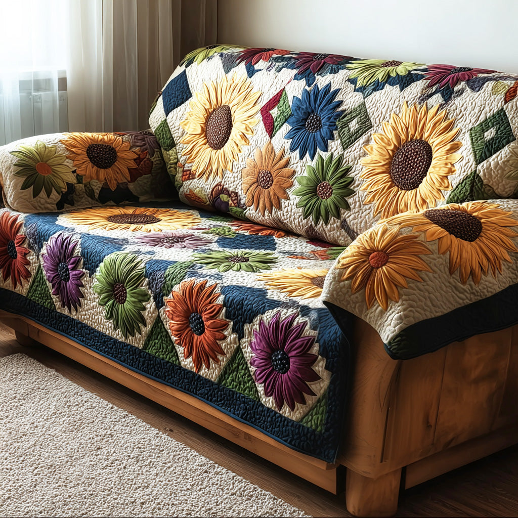 Sun Garden Quilted Sofa Cover NCU0TD1967 everthome