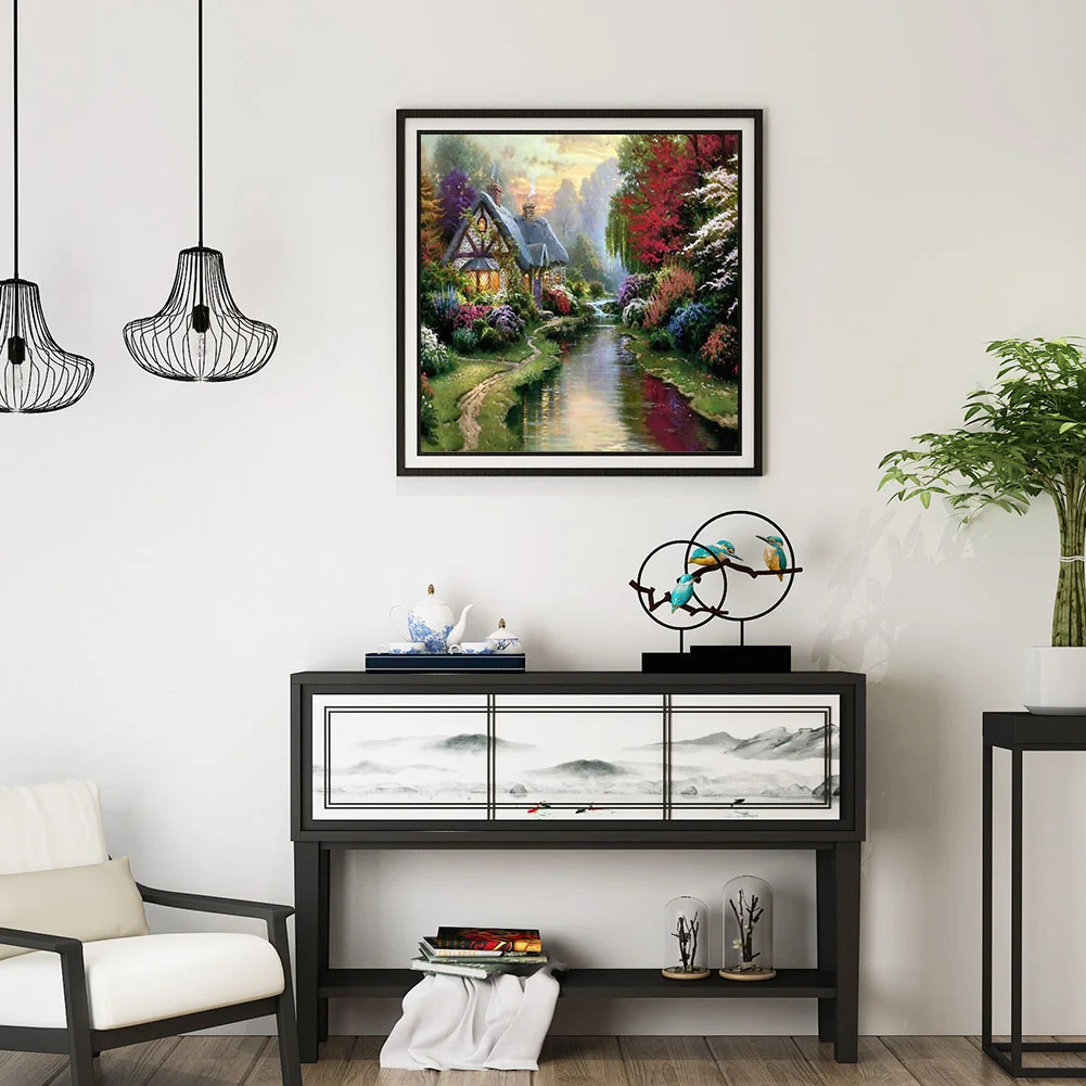 Diamond Painting - Full Round Drill - House