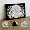 uk.everydayedeals DIY Pearl Painting With Frame - Handmade Self-Adhesive Pearls - Mermaid(20*30cm)