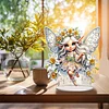 Diamond Painting Acrylic Double-sided Effect Fairy Ornament Kit for Decoration