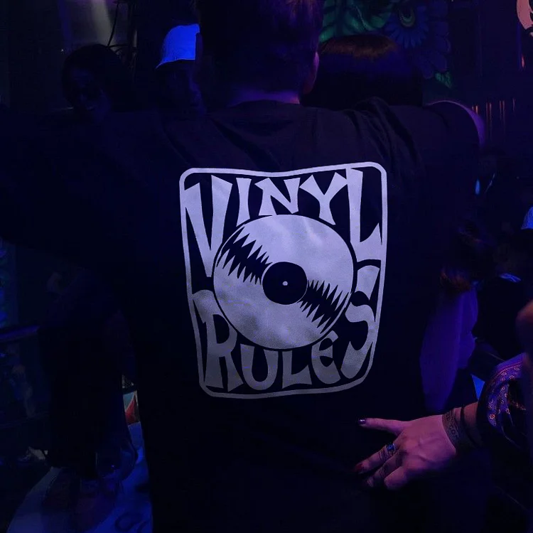 Vinyl Rules T-shirt