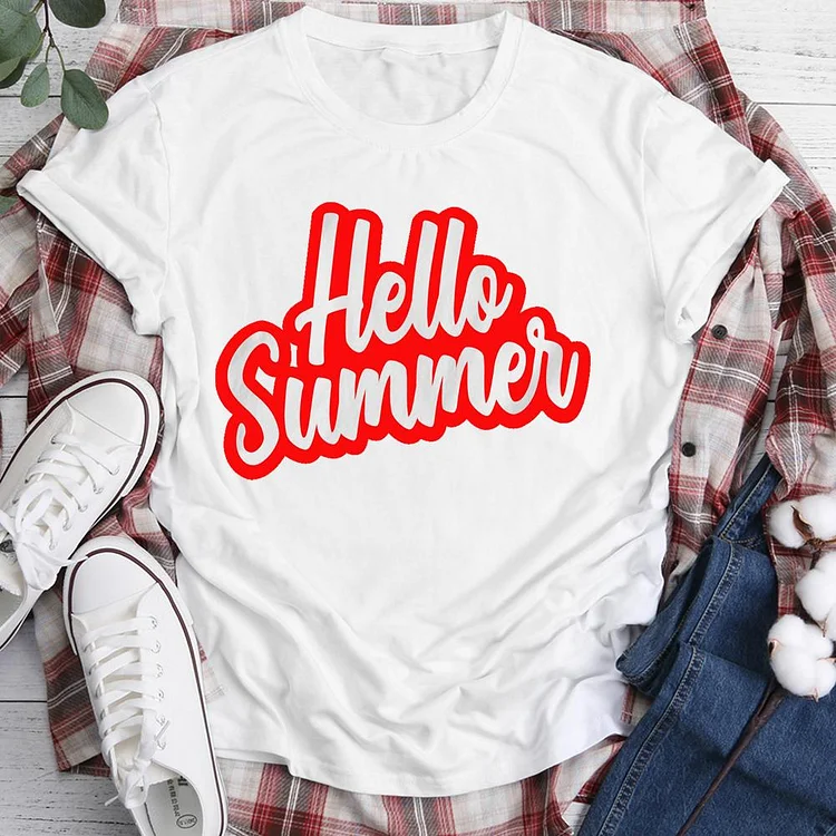 Hello Summer  T-shirt Tee -04304