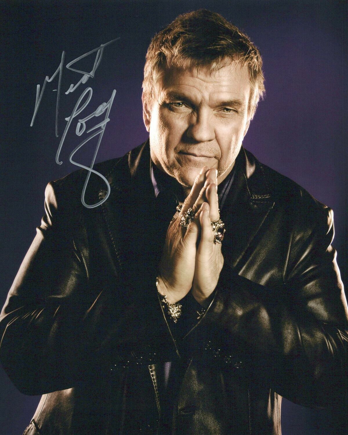 MEATLOAF 8x6 INCH autograph signed Photo Poster painting