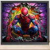 Spider Marvel-Man Wall-Full Round Diamond Painting 40*35CM