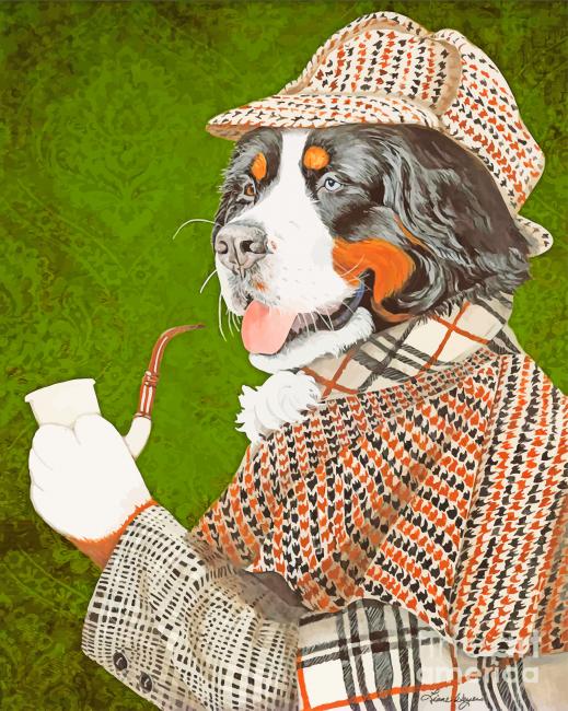 

Mr Dog – Paint By Numbers - 40*50CM, 501 Original