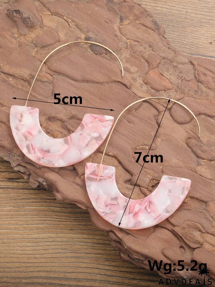 Geo Decor Cuff Hoop Earrings
