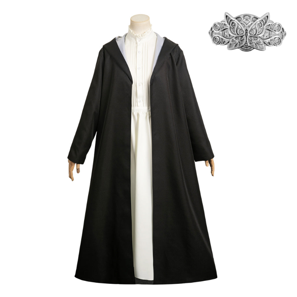 Anime Frieren: Beyond Journey’s End Fern White Dress Set Outfits Cosplay Costume Halloween Carnival Suit