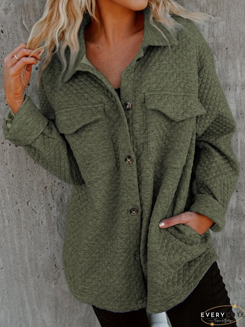 Mid-Length Quilted Jacket