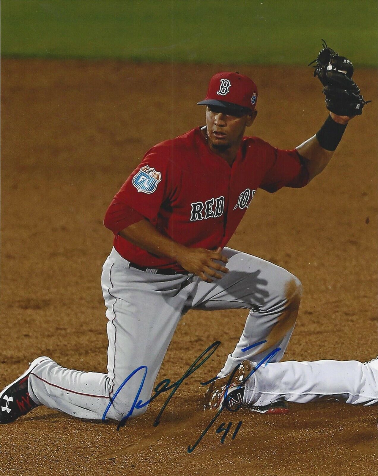 Marco Hernandez Autographed 8x10 Boston Red Sox#S995