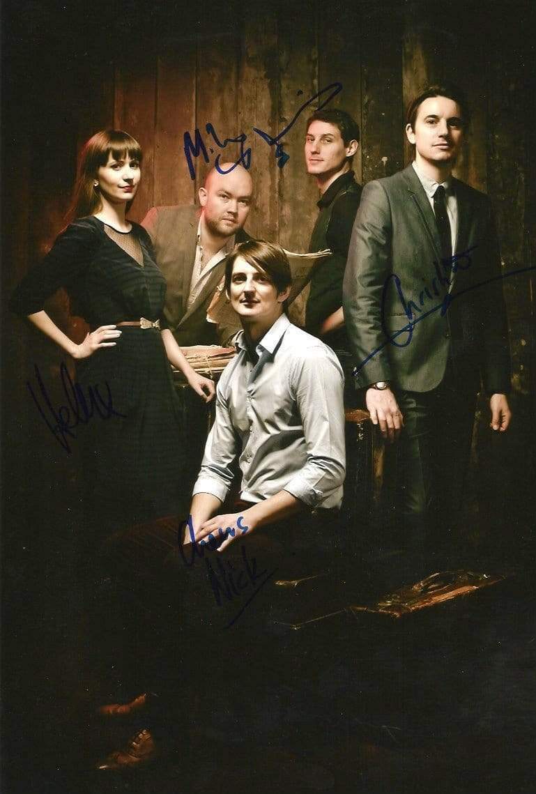 Art Brut AUTHENTIC INDIE ROCK autographs, In-Person signed Photo Poster painting