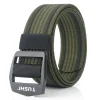 Unisex Vintage Outdoor Tactical Nylon Canvas Multi-Function Belt by Inlyline